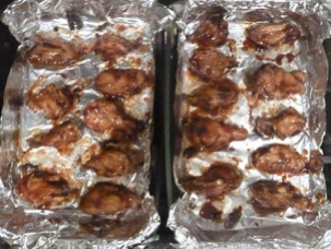 Wings with BBQ Sauce